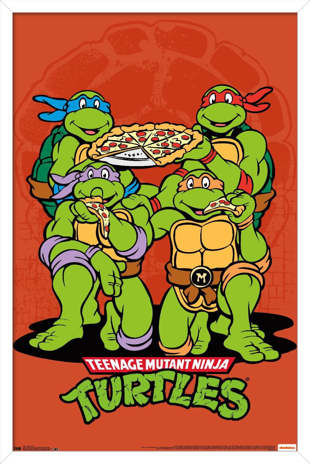 Nickelodeon Teenage Mutant Ninja Turtles - Pizza Wall Poster with