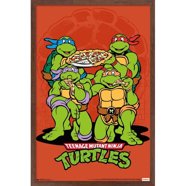 Nickelodeon Teenage Mutant Ninja Turtles - Pizza Wall Poster