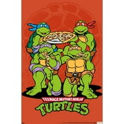 Nickelodeon Teenage Mutant Ninja Turtles - Pizza Wall Poster, 22.375" x 34"