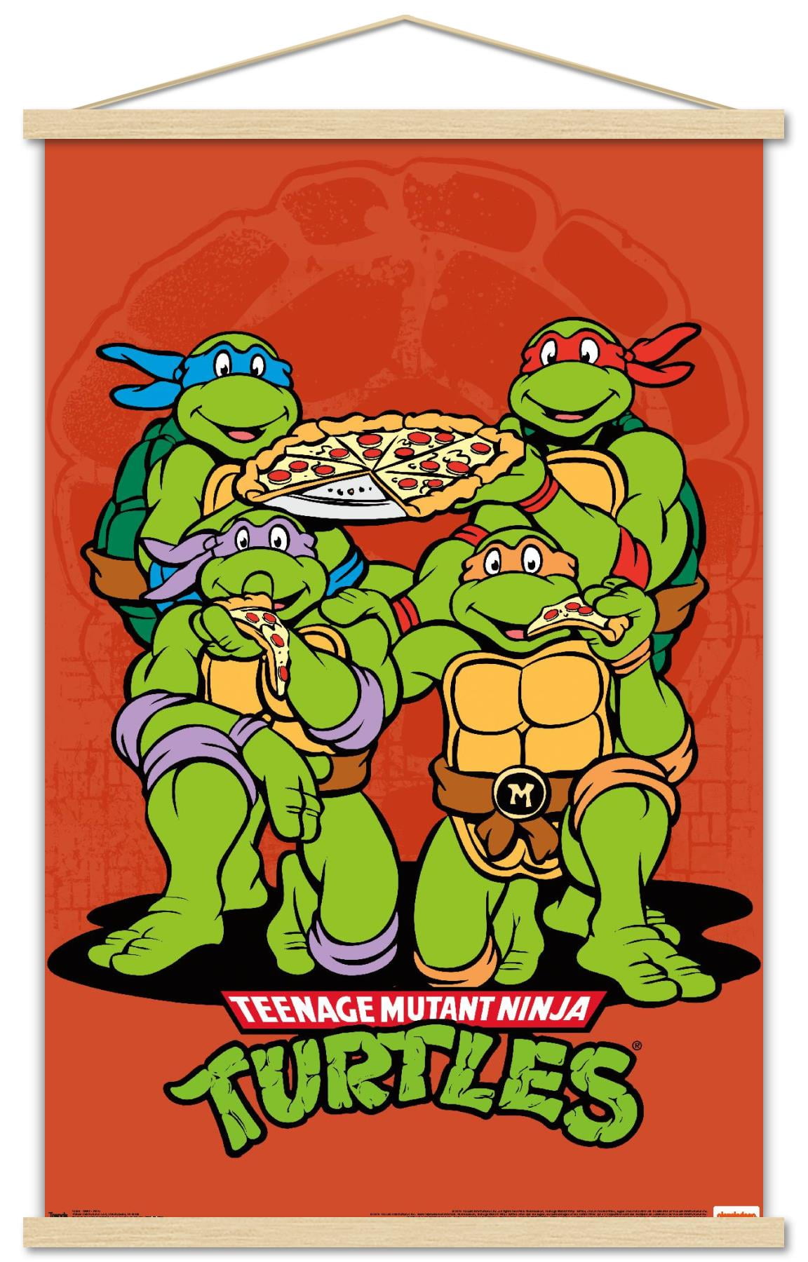 Nickelodeon Teenage Mutant Ninja Turtles - Pizza Wall Poster with