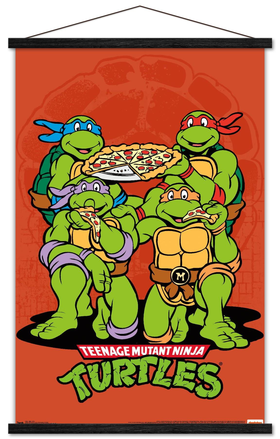 Nickelodeon Teenage Mutant Ninja Turtles - Pizza Wall Poster with