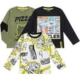 thumbnail image 1 of Nickelodeon Teenage Mutant Ninja Turtles Long Sleeve Shirt (Boys), 3 Pack, Sizes 4-16, 1 of 7