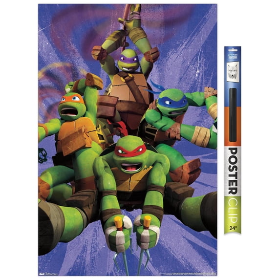 Nickelodeon Teenage Mutant Ninja Turtles - Team Wall Poster, 22.375" x 34"
