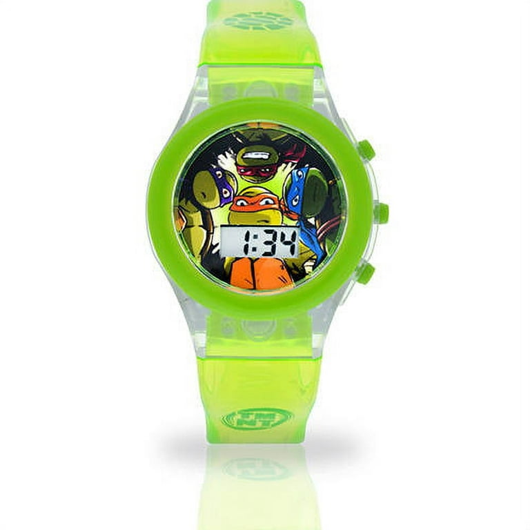 Nickelodeon Teenage Mutant Ninja Turtles Unisex Child Watch with Plastic  Strap (TMN4472WM)