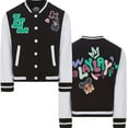 thumbnail image 1 of Nickelodeon That Girl Lay Lay Varsity Bomber Jacket - Little and Big Girl Sizes 4-16, 1 of 8