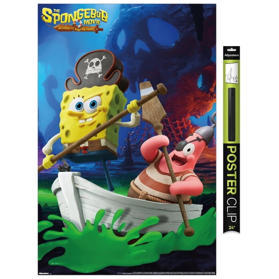 Nickelodeon The SpongeBob Movie: Search for SquarePants (2025) - Crew Wall Poster, 22.375" x 34"