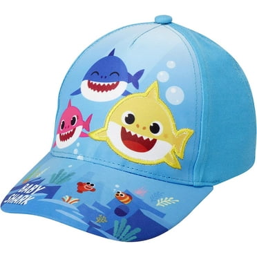 Nickelodeon Toddler Boys' Baseball Cap Baby Shark Curved Brim Snap-Back Hat
