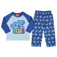 thumbnail image 1 of Nickelodeon Toddler Boys' Blue's Clues Sleep Raglan Shirt Pant Pajama Set, 1 of 7