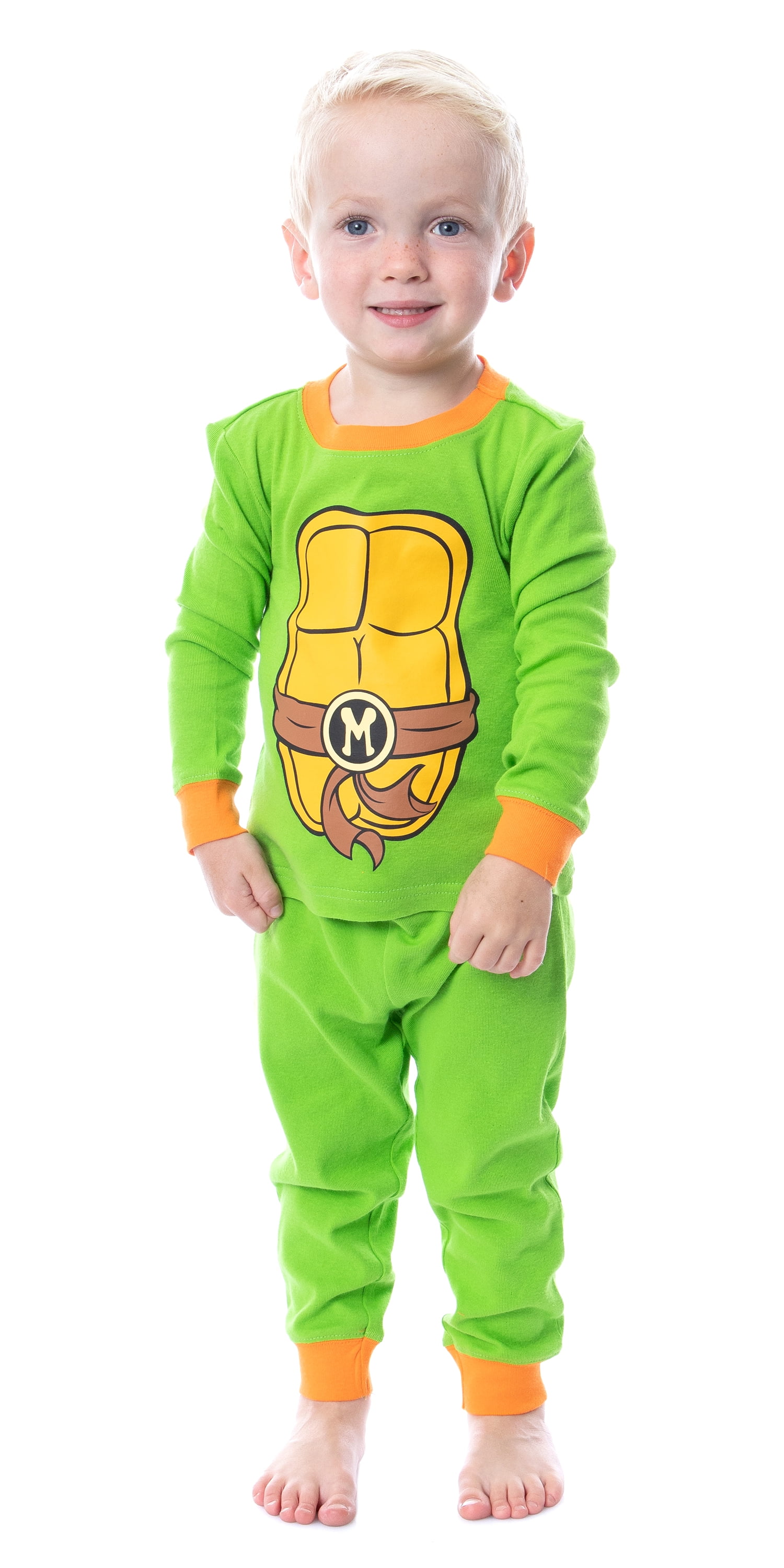 Teenage Mutant Ninja Turtles Cosplay 2-Piece Toddler Pajama Set-Toddler 2T