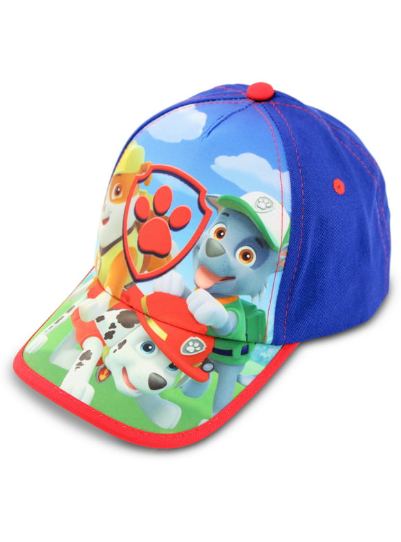 Nickelodeon Toddler Hat for Boy Ages 2-4, Paw Patrol Kids Baseball Cap 3D Design