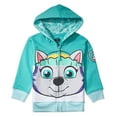 thumbnail image 1 of Nickelodeon Toddler Paw Patrol Character Big Face Costume Zip-up Hoodies (3T, Everest), 1 of 3
