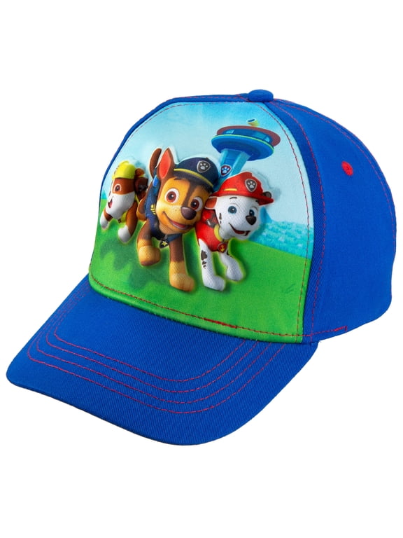 Toddler Paw Patrol Character Boys Baseball Cap 100% Cotton - Age 2-5