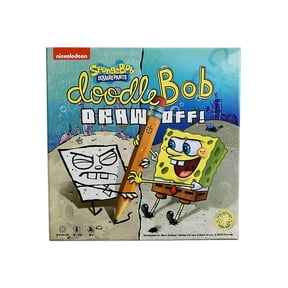 Nickelodeon Unisex for Adults Spongebob Doodlebob Draw Off Board Games, Yellow