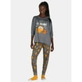 thumbnail image 1 of Nickelodeon Women's Garfield Lounge Top and Pants with Socks Set, 3-Piece, Sizes XS-3X, 1 of 6