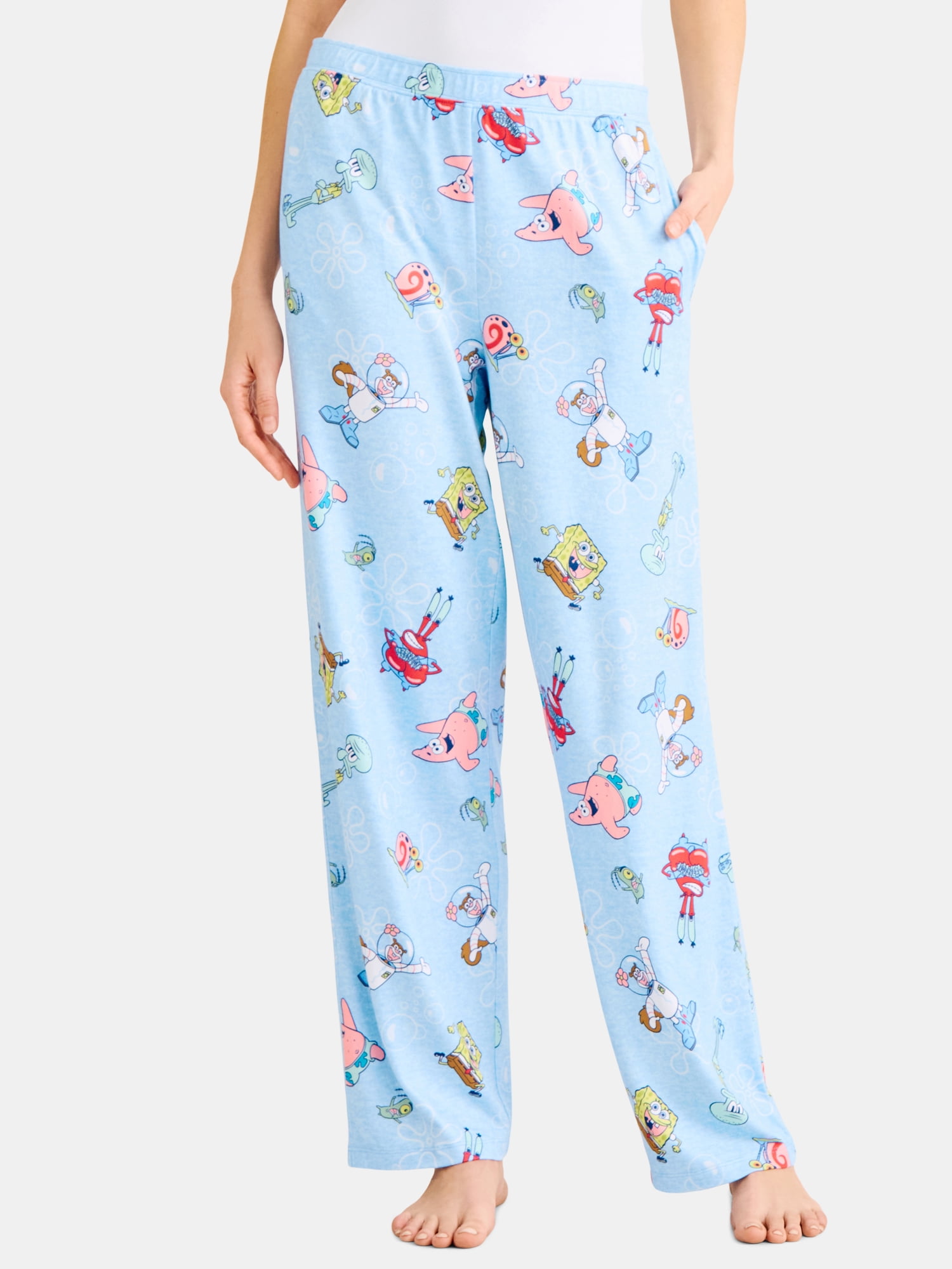 Nickelodeon Women's SpongeBob SquarePants Print Sleep Pants, XS-3X ...