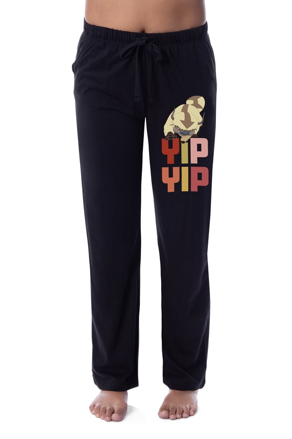 Nickelodeon Womens' Avatar The Last Airbender Appa Yip Yip Pajama Pants