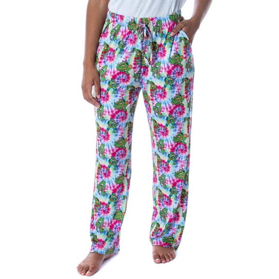 Nickelodeon Womens' Teenage Mutant Ninja Turtles Tie Dye Pajama Pants