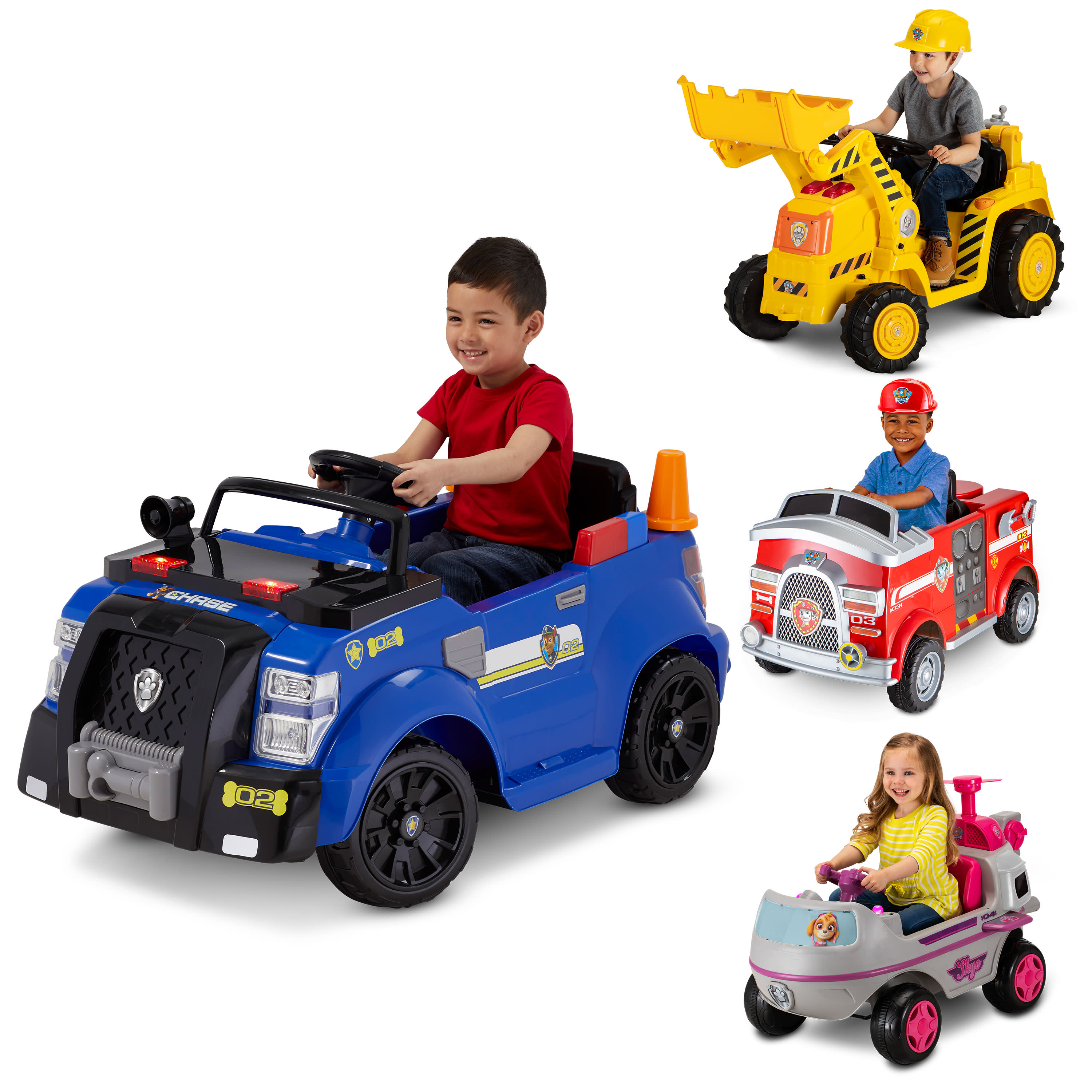Nickelodeon's PAW Patrol: Chase Police Cruiser, 6-Volt Ride-On Toy by Kid Trax - image 1 of 9