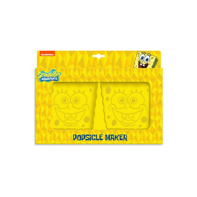 Nickelodeon's Spongebob Squarepants Kids Pop Freezer Reusable Sticks