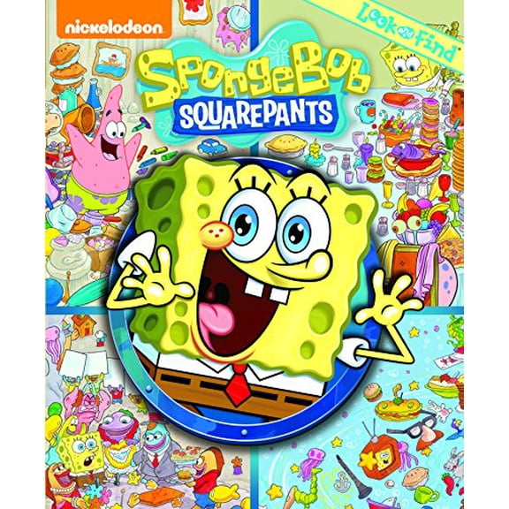 Pre-Owned Nickelodeon Spongebob Squarepants: Look and Find (Hardcover) 1450893546 9781450893541