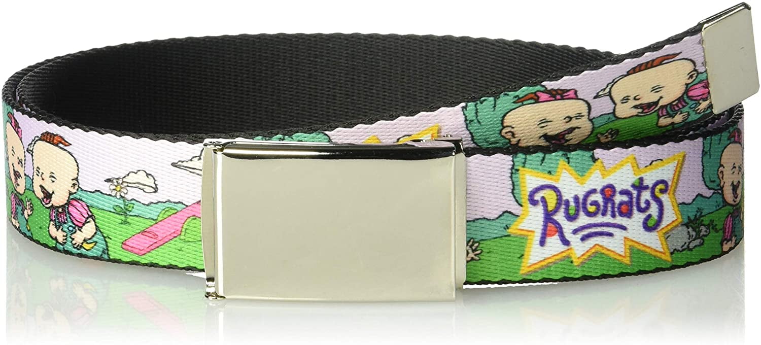 Nickelodeon 90's Rewind Web Belt – 1.25” Wide, Fits Up To 42, With Bottle Opener Buckle - View #12