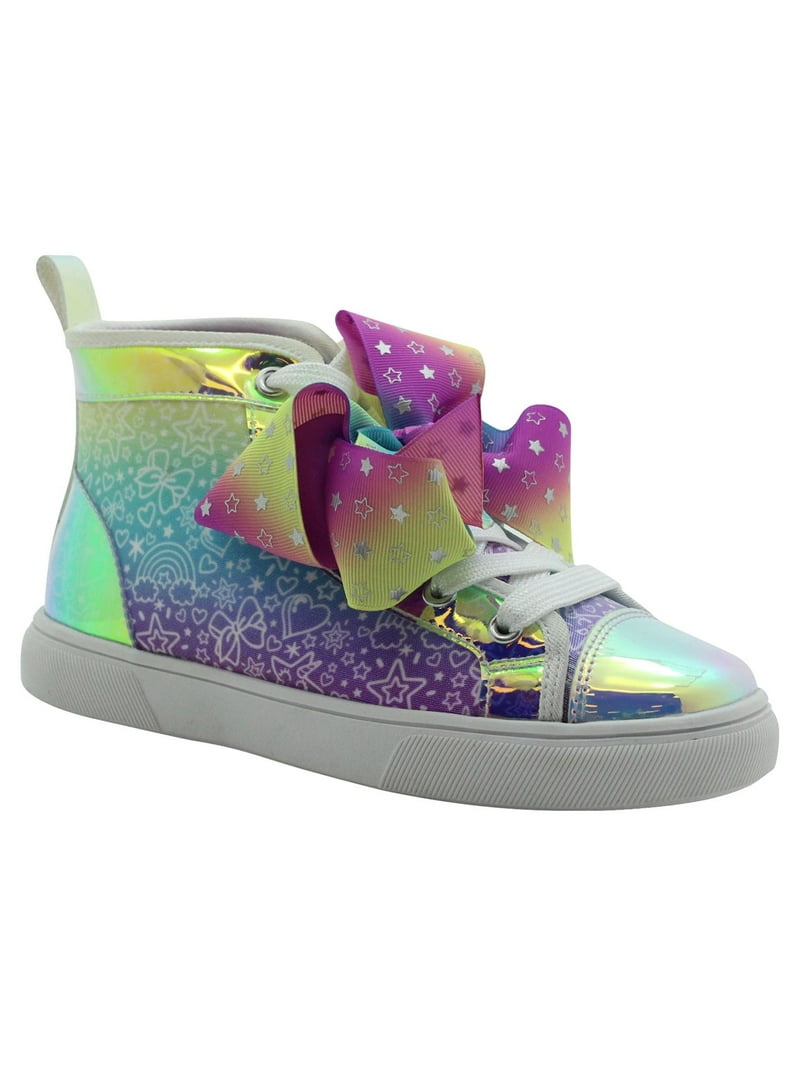 Nickelodeon Jojo Siwa Athletic Hightop Sneaker Silver