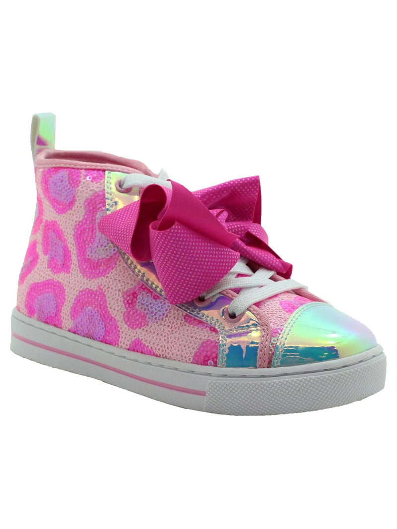 Nickelodon Jojo Siwa Little Girl Big Girl Athletic High Top