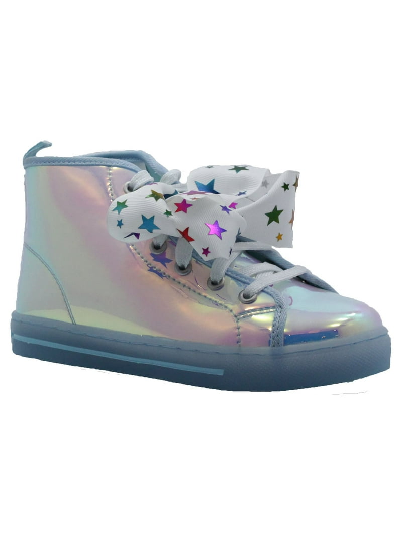 Nickelodon Jojo Siwa High Top Sneakers for Little Big Girls with