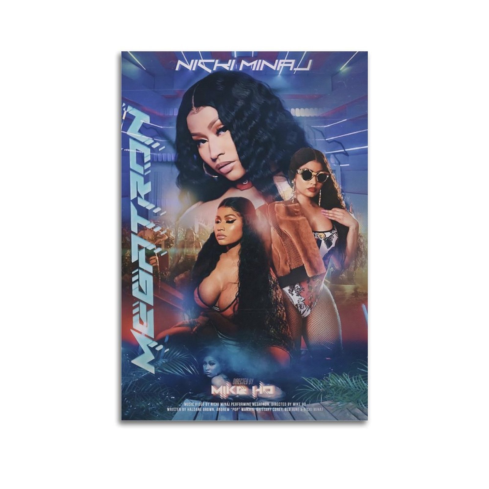 Nicki Minaj Poster 45,7 X 61 Cm – Kunstdruck Auf Glänzendem Papier, Perfekt Für Fans & Sammlung