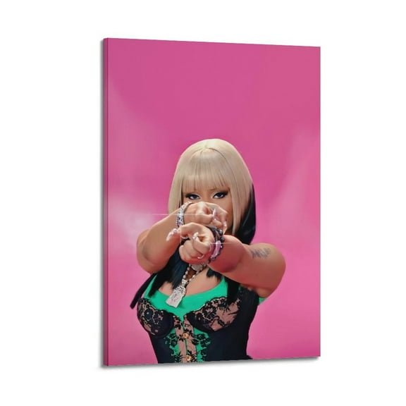 Nicki Minaj Anime Star Music Picture Wall Art Painting Canvas Posters Artworks Gift Room Aesthetic
