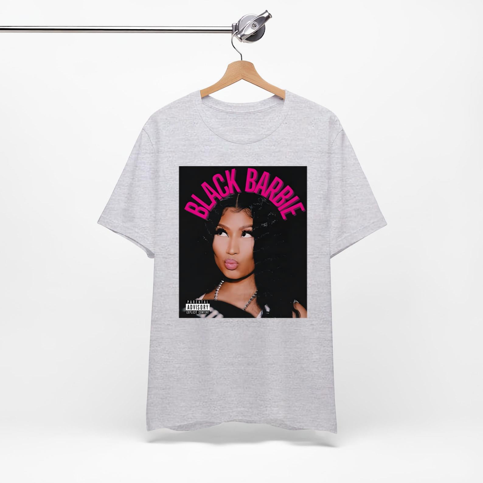 Black barbie graphic tee deals