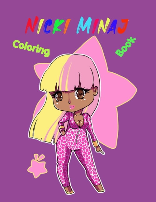 Nicki Minaj Coloring Book : 30+ Coloring Pages. An Amazing Coloring