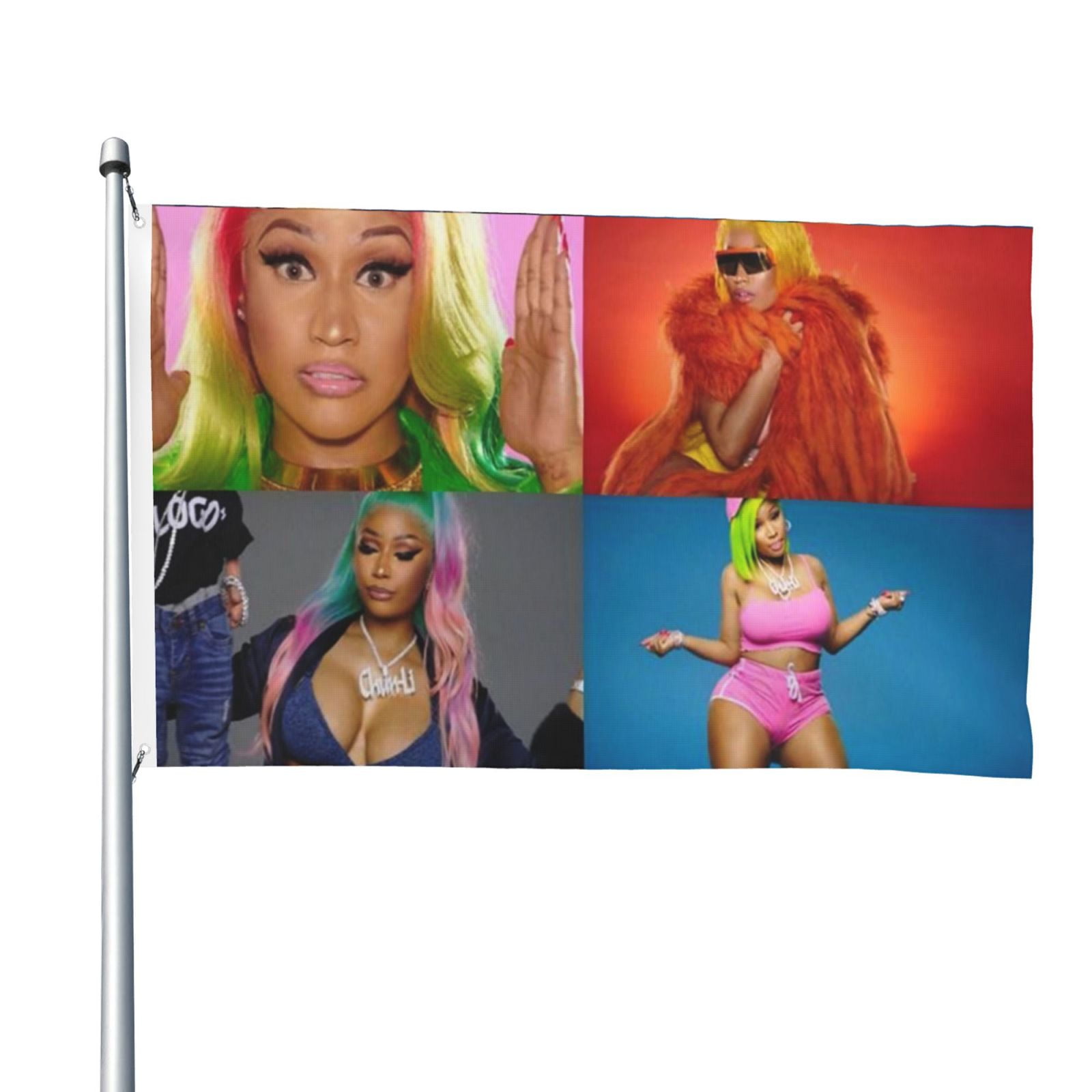 Nicki -Minaj Flag Flag Banner For Garden Decoration Outdoor And Indoor Flags 4x6 ft - Walmart.com