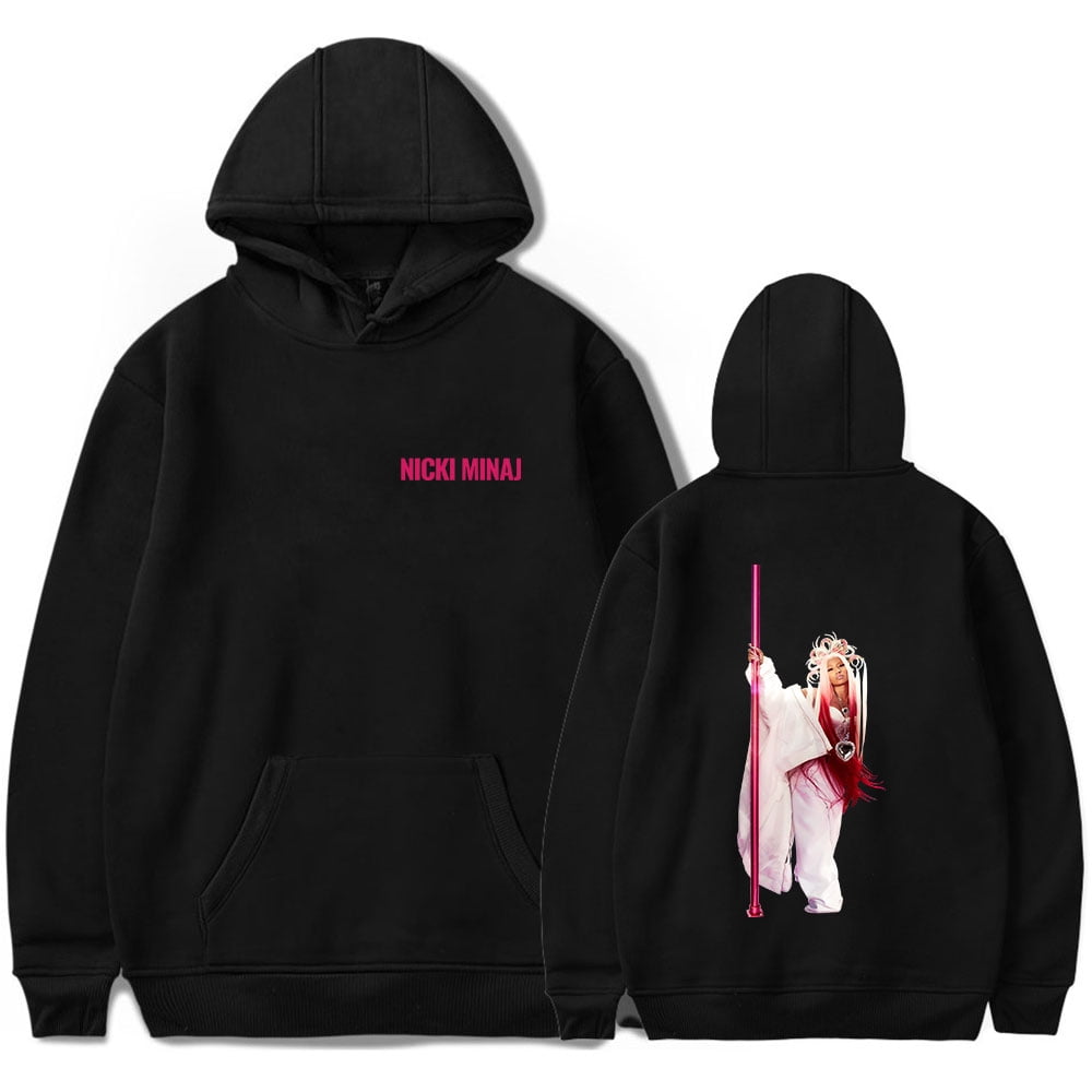 Nicki Minaj Hoodies Pink Friday 2 Album Rapper Merch Print Unisex