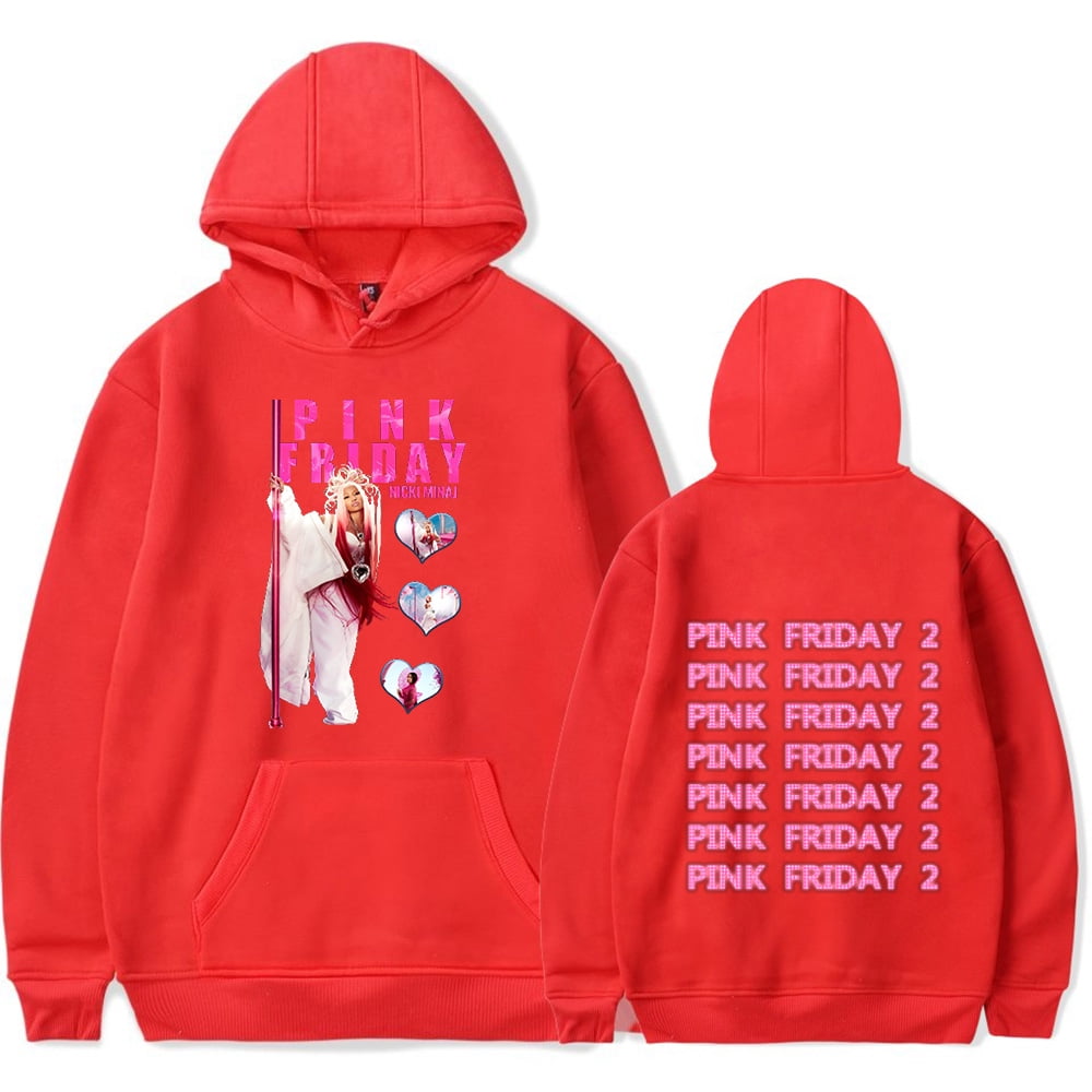 Nicki Minaj Pink Friday 2 Heart Frame Merch Hoodie Sweatshirt New Logo