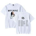thumbnail image 1 of Nicki Nicole ALMA Tour Merch Short Sleeve T-shirt Unisex Fashion Crew Neck Top, 1 of 2