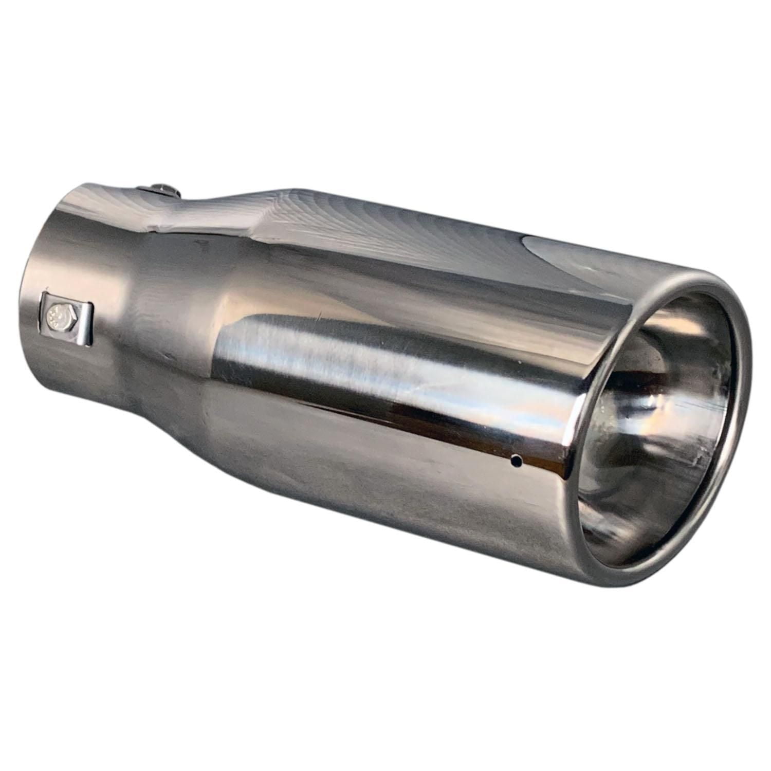 Nickson Stainless Steel Exhaust Tip 2 3/4" Fits Pipe Up To, 6 1/4