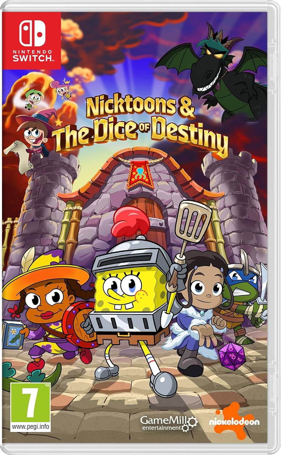 Nicktoons And The Dice of Destiny Nintendo Swich