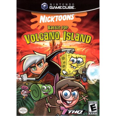 Nicktoons Battle For Volcano Island NGC (Brand New Factory Sealed US Version