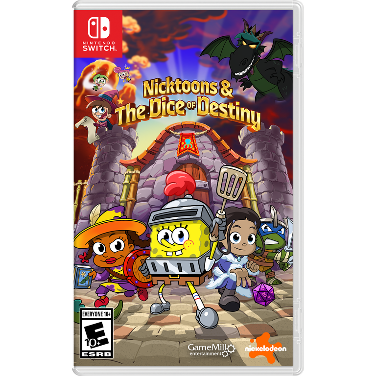 GameMill, Nintendo Switch Game, Nicktoons & The Dice of Destiny