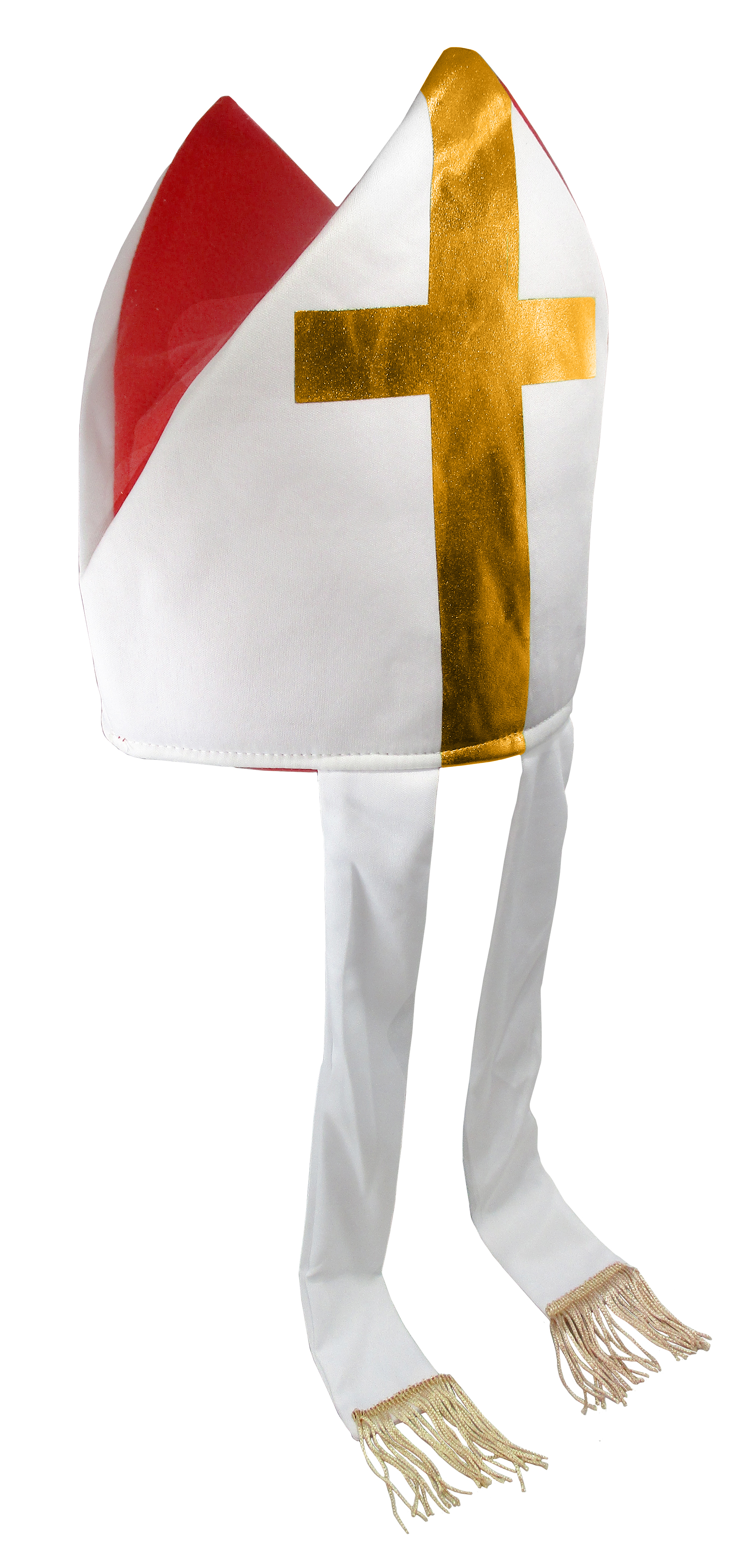 Nicky Bigs Novelties Adult Bishop Hat Costume Priest Pope Cap Saint 