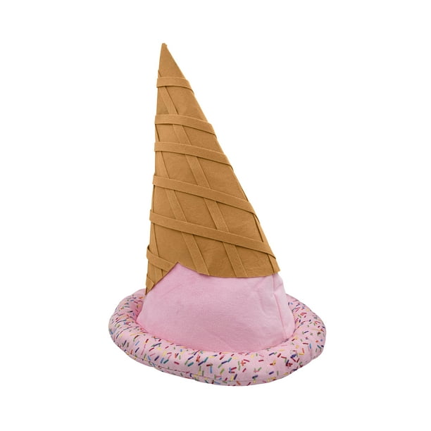 Nicky Bigs Novelties Adult Ice Cream Party Hat Parlor Novelty Food