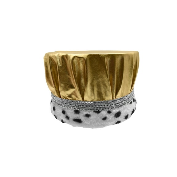 Nicky Bigs Novelties Adult King Queen Pageant Crown Folding Collapsible Top Hat Prom Formal Halloween Costume