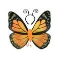 thumbnail image 1 of Nicky Bigs Novelties Adult Orange Black Monarch Butterfly Wings Bug Antenna Headband Costume Accessory, 1 of 3