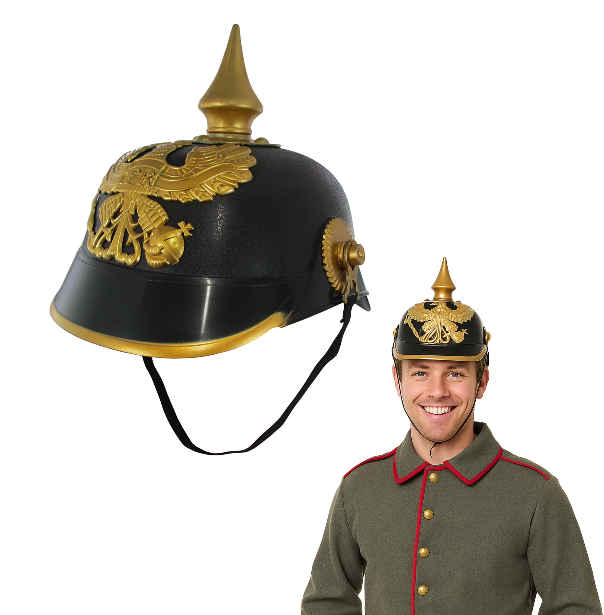 Nicky Bigs Novelties Adult Plastic Pickelhaube Helmet