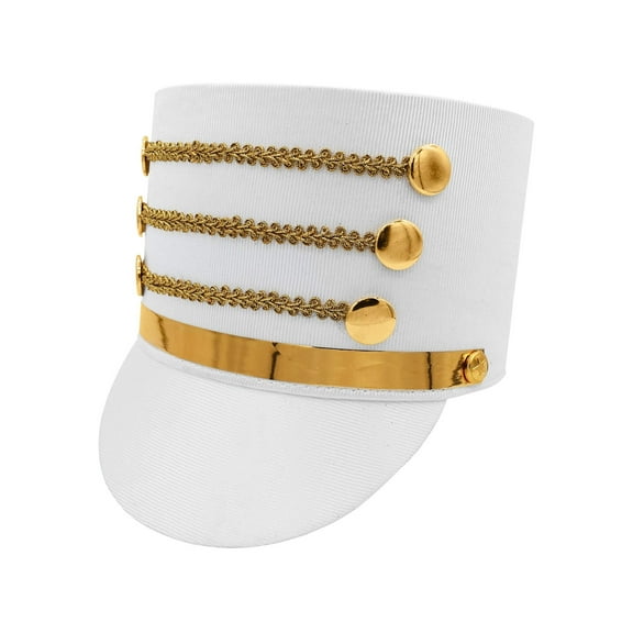 Nicky Bigs Novelties Adult Toy Soldier Hat Marching Band Major Nutcracker Uniform Costume Accessory