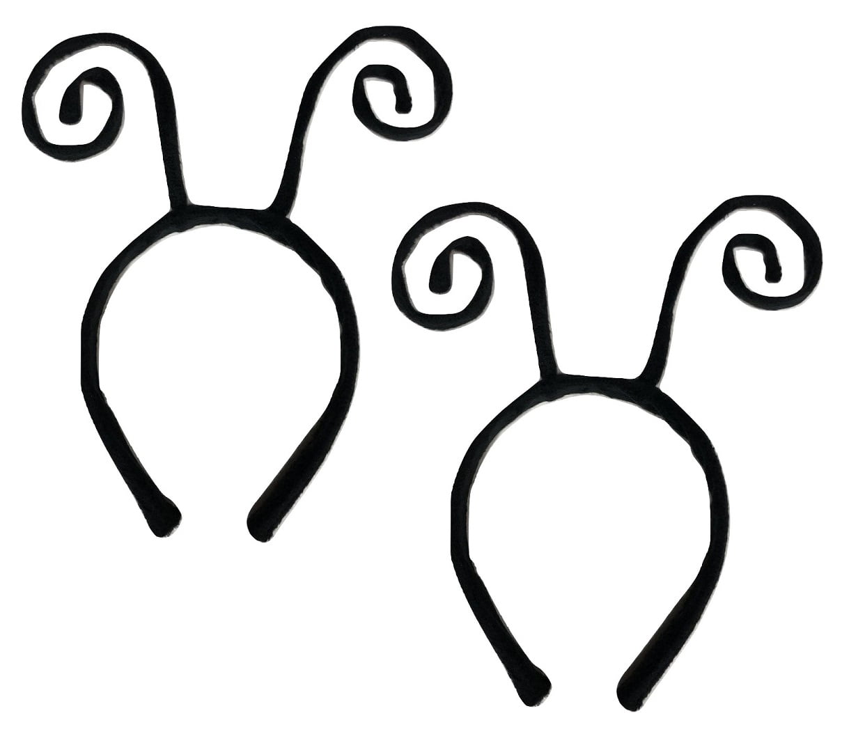 Nicky Bigs Novelties Black Velvet Bug Antenna Headband Costume