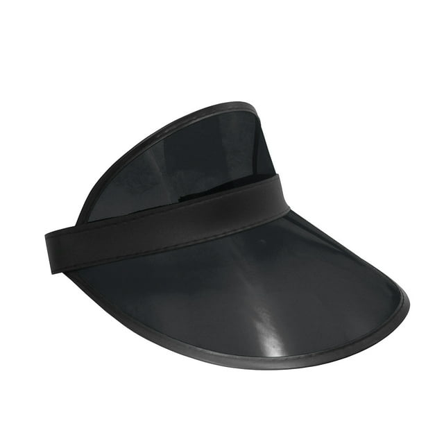 Nicky Bigs Novelties Clear Colored Plastic Sun Visors Hat Casino