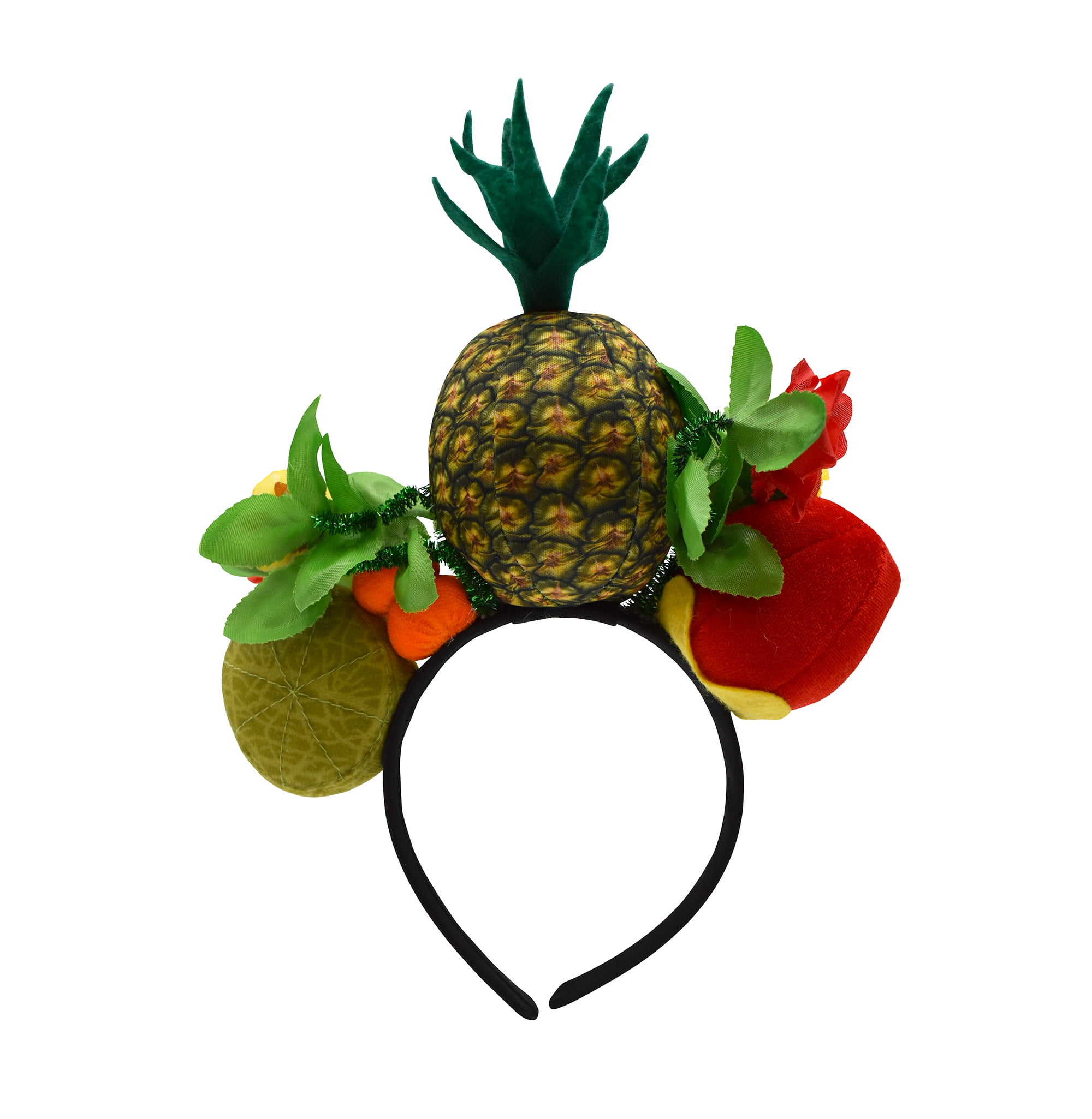 Nicky Bigs Novelties Fabric Womens Luau Tropical Fruit Pineapple Headband Costume Accessory