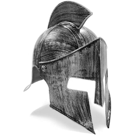 Medieval Knight Greek Spartan Helmet Costume Gold Gladiator Warrior Roman Helmets With Folding Face Mask